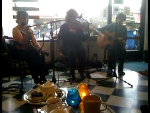 Three Mile Stone performing at Julie's Coffee and Tea, Alameda, CA