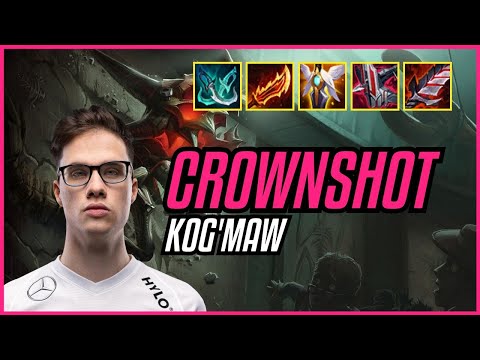 CROWNSHOT - KOG'MAW vs TRISTANA ADC - EUW GRANDMASTER - PATCH 11.10