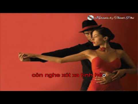 Bài tango tím karaoke hd, Thế Sơn