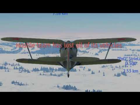 War Thunder: Biplane is Best plane I-153 6 kills Air RB