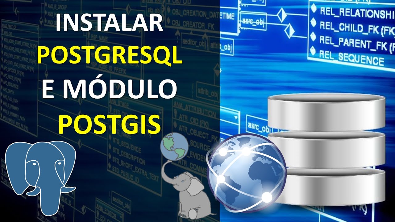 Como Instalar o PostgreSQL com PostGIS | ALL com GEO