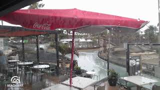 Webcam Lanzarote - Live Stream from the Beachbar in Costa Teguise live webcam