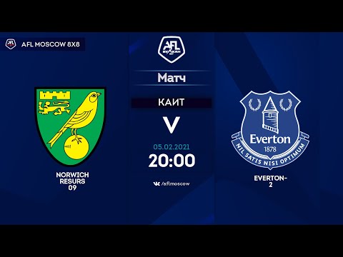 AFL20. England. League One. Day 17. Norwich Resurs 09 - Everton-2