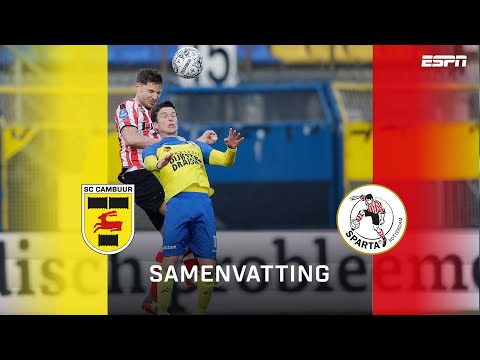 SC Cambuur Leeuwarden 1-1 Sparta Rotterdam 
