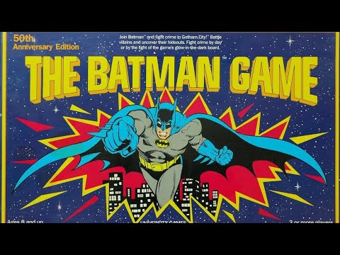 Ep. 157: The Batman Game Review (University Games 1989) + How To Play