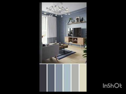 home decor idea for living room with best colour combination🛋 #interiordesign #livingroom#shortvideo