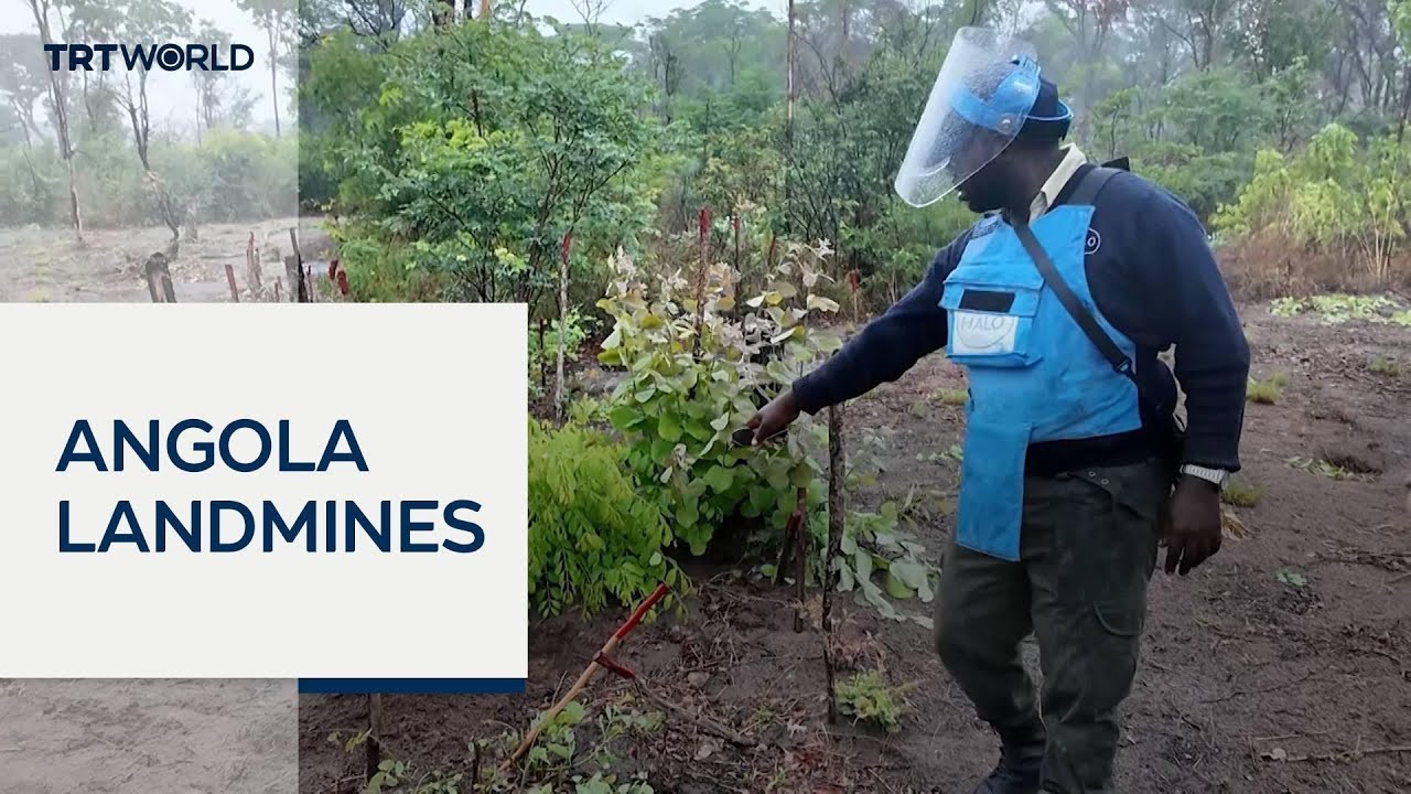 Landmines threaten Angolan communities decades after civil war