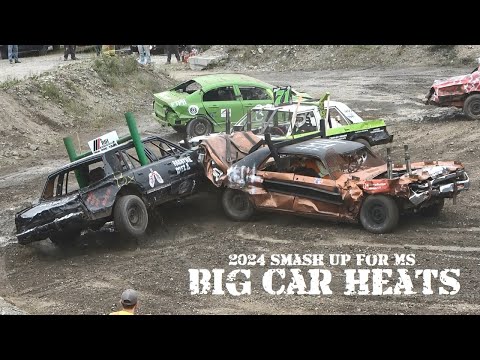 2024 Demolition Derby - Smash Up For MS - Big Car Heats