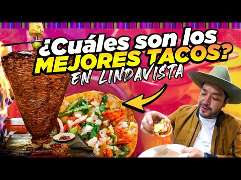 Nighttime Taco Shop Duel at Lindavista in Mexico City