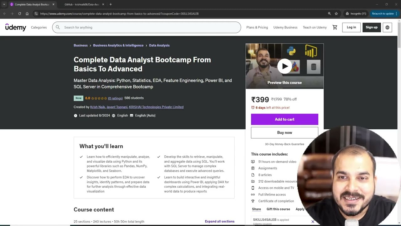 Announcing Complete Data Analyst Course From Basics To Advanced