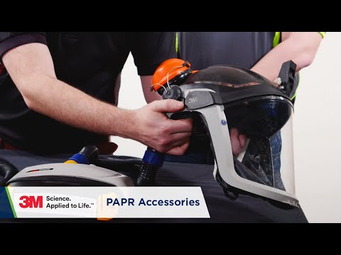 3M PAPR (Powered Air Purifying Respirator) Accessories