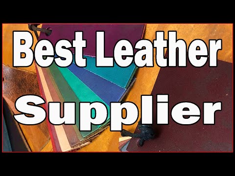 Best Leather Supplier ✅ Leather Supply for all kinds of leather craft projects Video