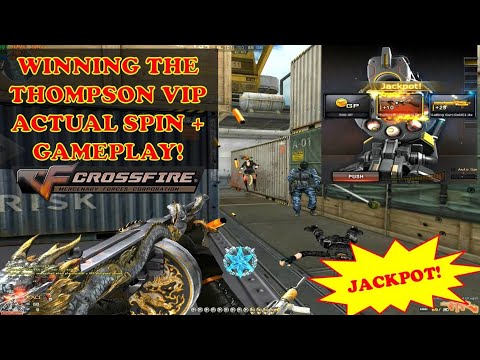 Winning the Thompson VIP Weapon! Actual Spin + Gameplay! Crossfire Philippines!