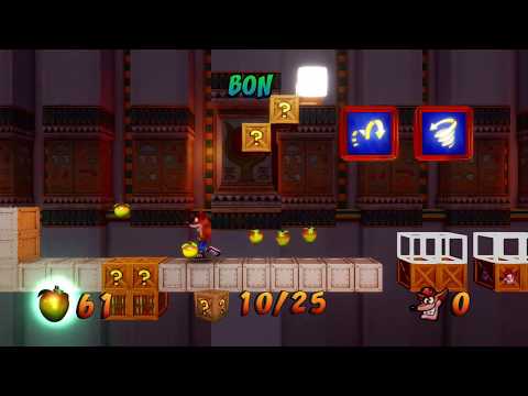 Crash Bandicoot 3 Warped - Tomb Wader Bonus Level