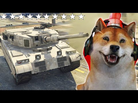 NGERUSUH DI KOTA PAKE TANK?? SAMPAI DI KEJAR SEMUA TENTARA!! - GTA 5 Mod Indonesia