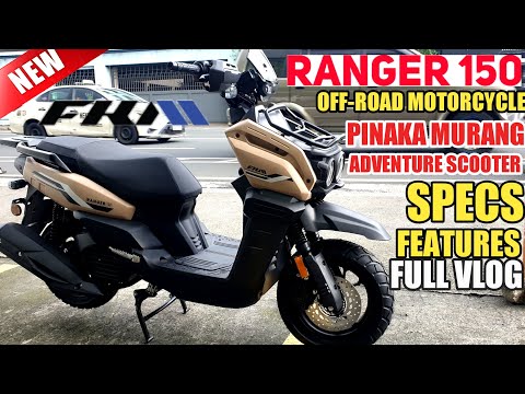RANGER 150 ANG BAGONG OFF-ROAD MOTORCYCLE SA PILIPINAS MURA NA SOLID PA ANG FEATURES AT ENGINE