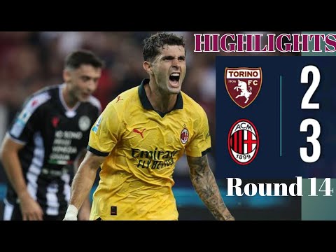TORINO-MILAN 2-3 |HIGHLIGHTS|Pulisic The Hero For The Rossoneri | SerieA 2025/26