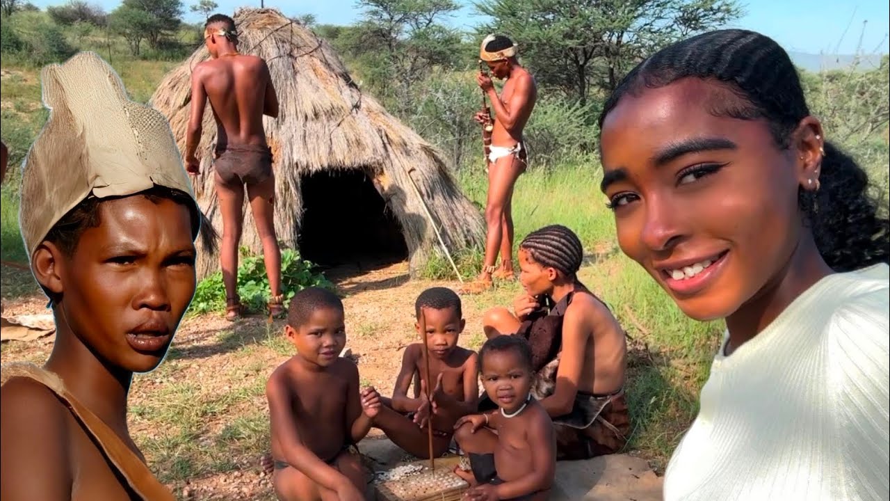 24hrs Living With the Oldest Tribe on Earth: The Khoisan People of Southern Africa 🇳🇦