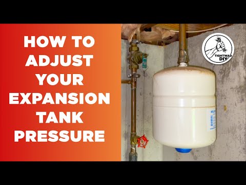 CORRECT Water Expansion Tank Adjustment | How To Calibrate Water Heater Expansion Tank