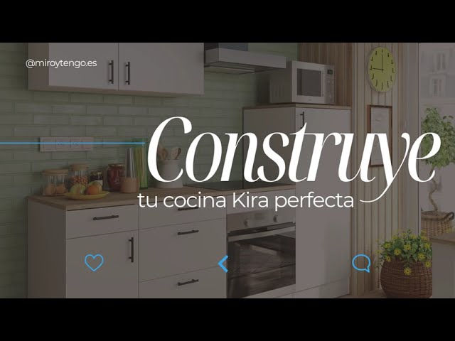 Vídeo relacionado con Miroytengo Módulo De Cocina Inferior EKO Un Armario Blanco y Roble Jackson 60x60cm