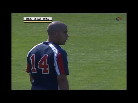 Kick In Behind Winger: U.S.A. Eagles vs Wales (Nicky Robinson) Connecticut Test 06-04-2005