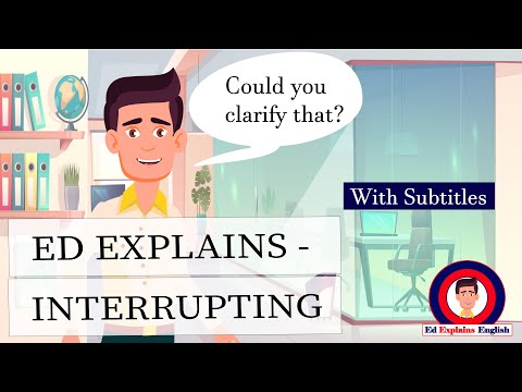 Conversation Skills for Interrupting Politely in English