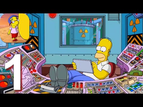 The Simpsons Tapped Out - Gameplay Walkthrough Part 1 Tutorial (Android,iOS)