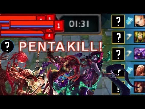 [BOTS] How to Level 1 Pentakill Under 2 Minutes [URF]
