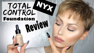 NYX Total Control Drop Foundation First Impression & Review | Alexandra Anele