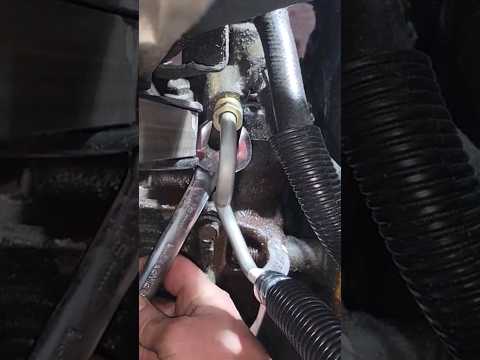 Replace Power Steering Hose/Line/Fluid DIY Truck Pickup #Chevy #GMC #shadetreemechanic #gmcsierra
