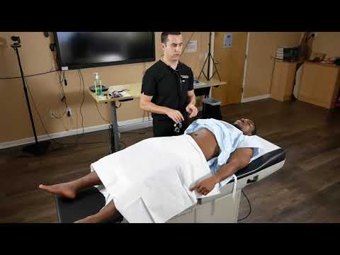 OSCE: Upper abdominal pain (USMLE CS/mini-CEX/COMLEX 2 PE/GMC PLAB 2/MRCP PACES/NAC/MCCQE II/RANZCP)