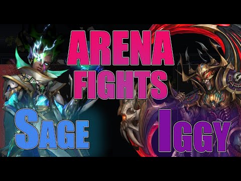 Arena Fight. Sage & Iggy.