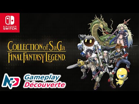Collection of SaGa : Final Fantasy Legend - Nintendo Switch Gameplay