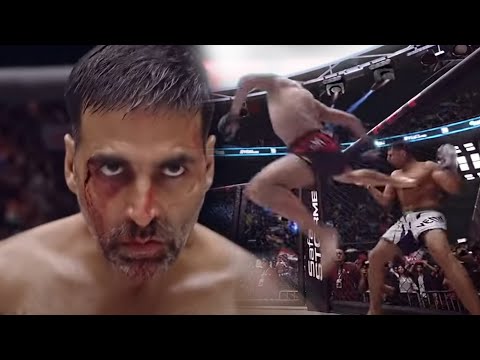 AKSHAY KUMAR vs RON SMOORENBURG (Hammer) FIGHT SCENE: BROTHERS -HD - Warrior भाई बंधु