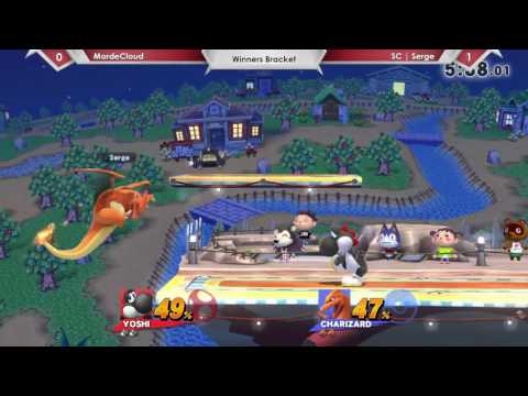 SP56 MordeCloud (Cloud, Yoshi) Vs. SC | Serge (Charizard) - Winners Bracket - Smash 4