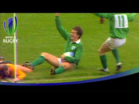 Gordon Hamilton wonder try: Ireland v Australia 1991 Throwback Thursday