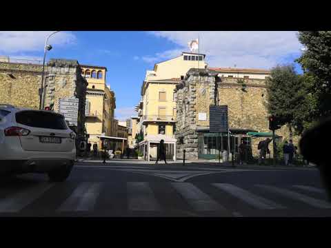 Italy 4k - arezzo city drive