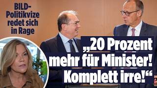BEAMTENGEHÄLTER: BILD-Politikvize redet sich in Rage | Vertraulich