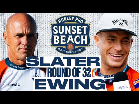Kelly Slater vs Ethan Ewing | Hurley Pro Sunset Beach 2024 - Round of 32
