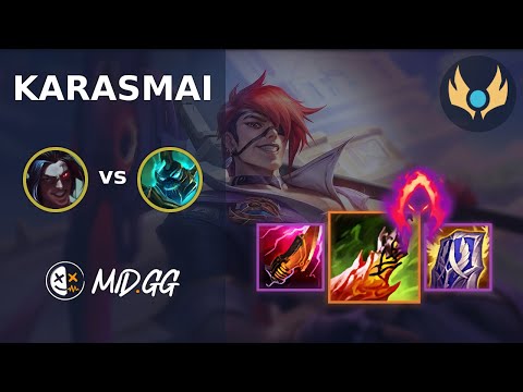 MID.GG: [ KarasMai ] Kayn JUNGLE vs Hecarim | NA CHALLENGER | LOL Season 2025