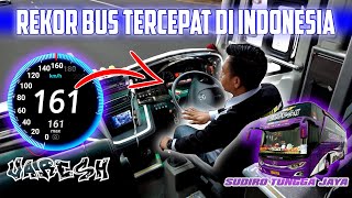 Download lagu EDAN BUS INI TERCEPAT DI INDONESIA || Tes Mesin Sudiro Tungga Jaya 1836 mp3