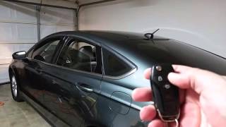 2013-2016 Ford Fusion Key Fob Windows Up/Down