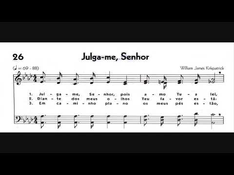 Hinário 5 CCB - Hino 026 - Julga-me, Senhor - Strings - Teclado Yamaha PSR S670