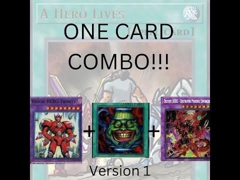 ONE CARD TRINITY+ DRAW 2+ DPE COMBO!!! VERSION 1 #Shorts