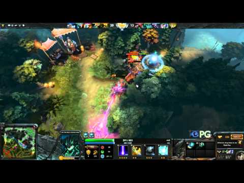 Dota 2 WTF Moments - Perfect Treant Block