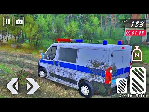Offroad Police Van Driver Simulator - US Police Van Driving - Android Gameplay FHD