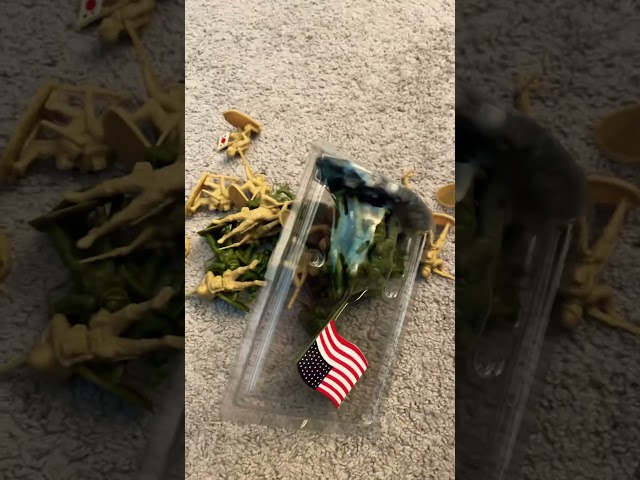 Vídeo relacionado con BMC CTS WW2 US Artillery 12pc OD verde miniatura plástico ejército accesorios