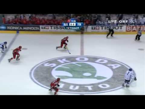 RUSSIA - FINLAND 3:0 █ IIHF WC 2008 SEMIFINAL █ ALL GOALS Финляндия Россия ЧМ