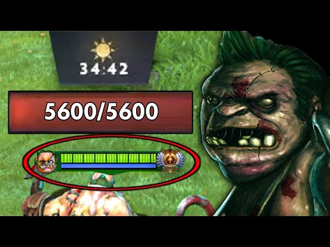 7k mmr Bracket : How this Pudge get 5600HP in 34mins?