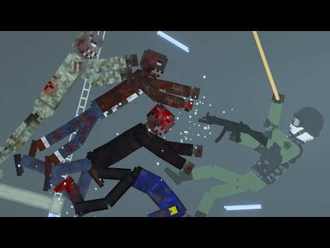 ZOMBIE APOCALYPSE (Zombies Vs Humans) in People Playground